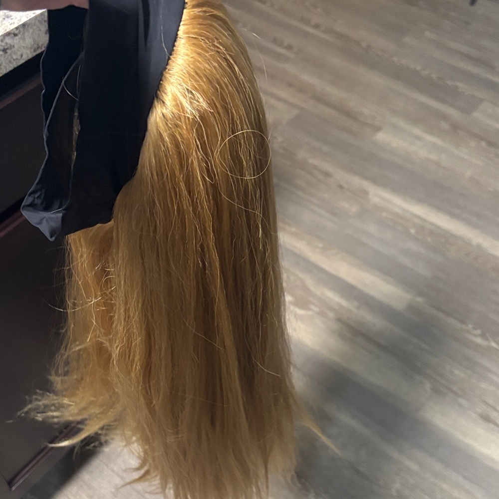 Golden Blonde Hair Extension